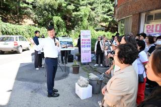 (NSP NEWS Image)[현장에 답이 있다]이민근 안산시장, 본오3동 주민 건의 현장 점검…상록수역·침수지역 개선방안 살펴