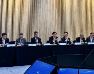 (NSP NEWS Image)이찬진 금감원장, 런던 IR 참석…골드만삭스·모건스탠리 등 22곳 고위임원 만났다