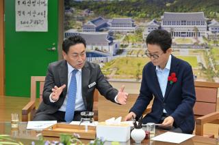 (NSP NEWS Image)조주홍 영덕군수, 2027년 도비 확보에 ‘사활’