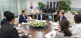 (NSP NEWS Image)서영학 여수시장, 유엔관광기구와 국제 관광 협력 방안 논의