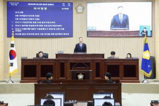 (NSP NEWS Image)안산시의회, 제305회 임시회 폐회…18일간 의사일정 마무리