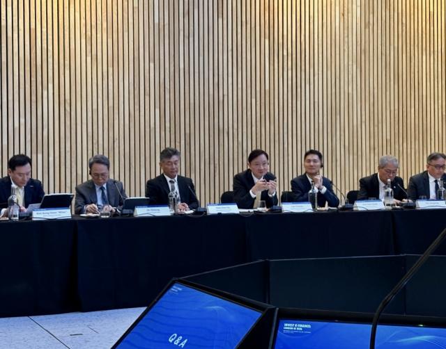 (NSP NEWS Image)이찬진 금감원장, 런던 IR 참석…골드만삭스·모건스탠리 등 22곳 고위임원 만났다
